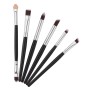 Pensule de Make-up  6 bucati Negre Profesionale 002